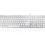 Accuratus 301 MAC USB-Multimedia-Tastatur (mit quadratischen Tasten)