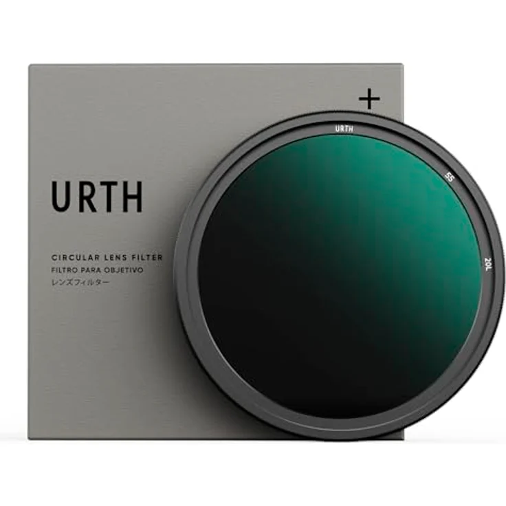 Urth 55 mm Variabler Graufilter ND64-1000 (6-10 Stop) ND Filter (Plus+) – Bild 1