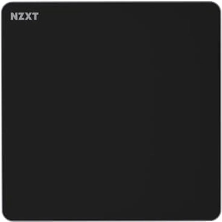 NZXT Zone Elite L Mauspad, 400 mm x 400 mm, Nano-Gewebestoff, rutschfeste Schaumstoffbasis, spritzwasserfest, schwarz – Bild 1