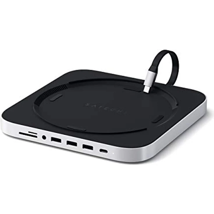 Satechi Stand Hub für Mac Mini, silber (ST-ABHFS) – Bild 6