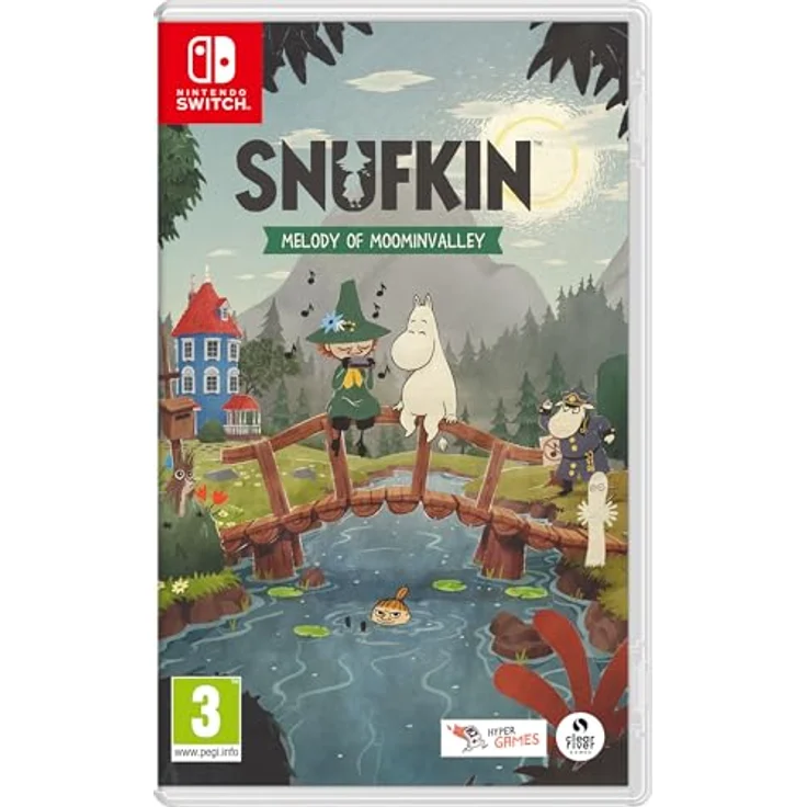 Clear River Games Snufkin Melody of Moominvalley Nintendo Switch, Abenteuerspiel im Geschichtenbuch-Kunststil – Bild 2