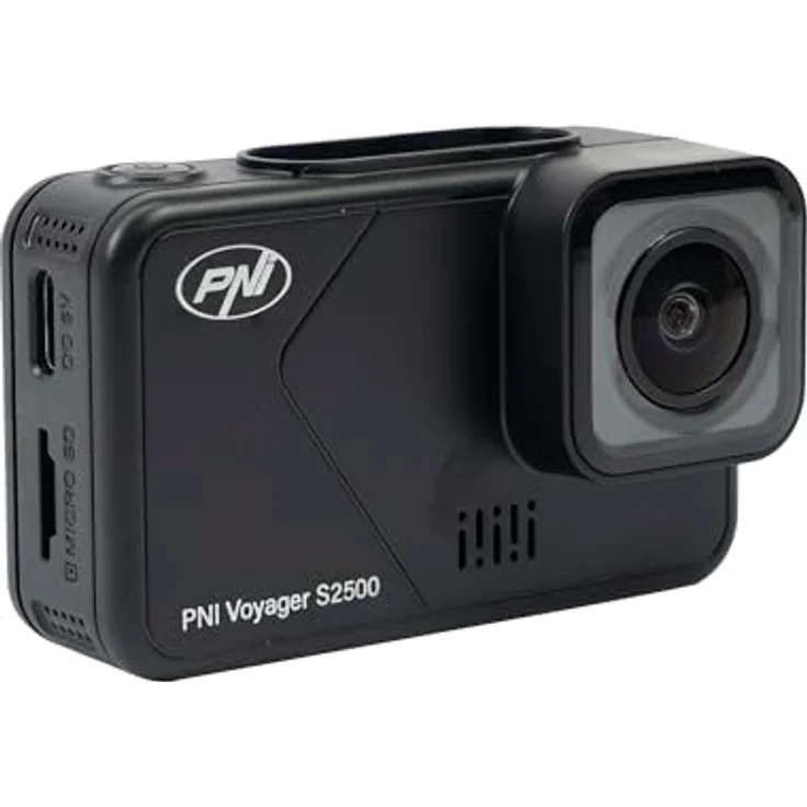 PNI Voyager S2500, 4K Dashcam mit 2,0 Zoll LCD, Wi-Fi, G-Sensor und Parkmodus, Schwarz – Bild 2