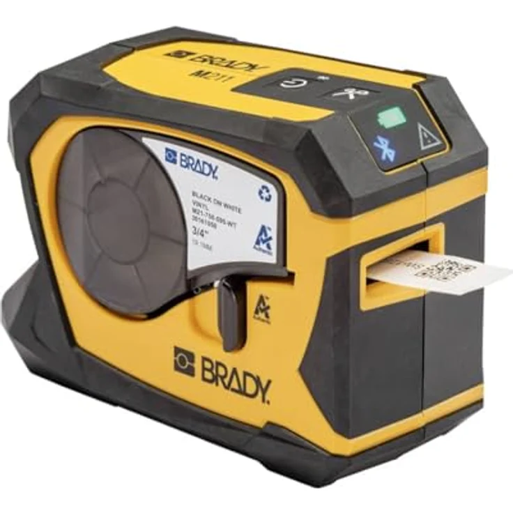 Brady M211-Etikettendrucker, mobiler Thermotransfer-Drucker, 203dpi, max. Breite 19.05 mm, Bluetoo, Etikettendrucker – Bild 1
