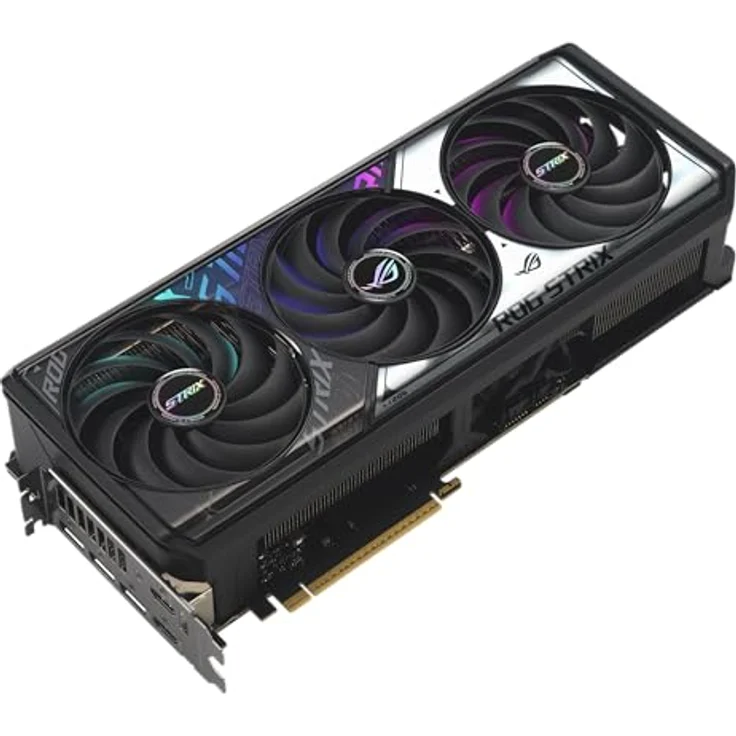 ASUS ROG Strix GeForce RTX 5070 Ti, 16 GB Grafikkarte mit Axial-Tech-Lüftern und Aura Sync Beleuchtung – Bild 3