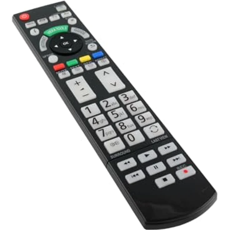 azurano N2QAYB000715 Fernbedienung (Fernbedienung für PANASONIC N2QAYB000715 - TX-L42DT50 L42ETW50 L47ET5) – Bild 5