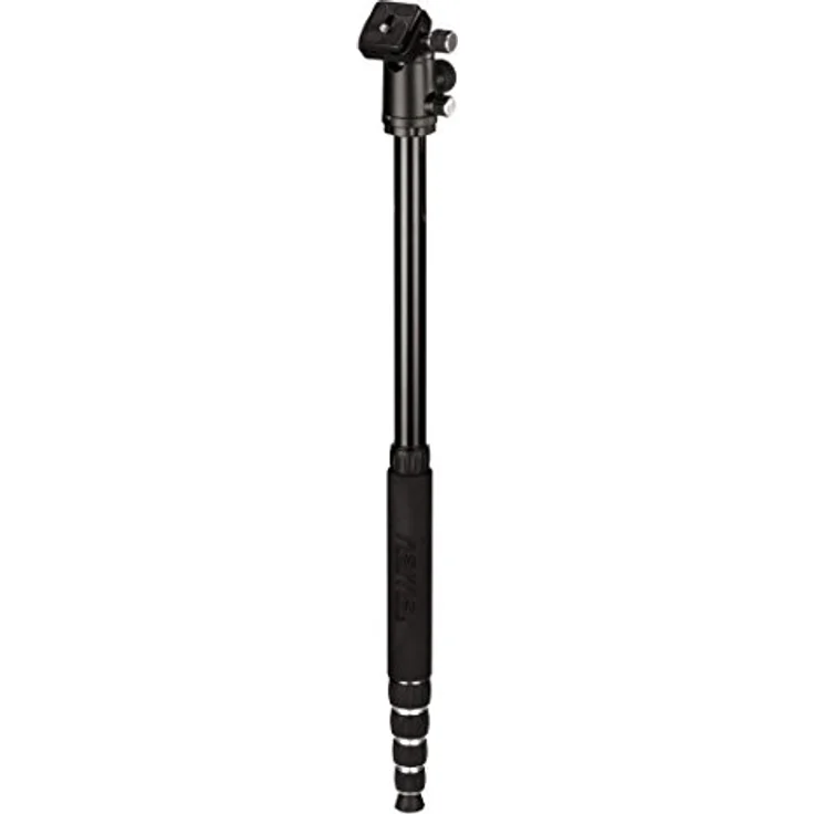 Hama Leichtes Reise-Dreibeinstativ mit 3D-Kugelkopf und Einbeinstativ-Funktion, Traveller Premium Duo 150 Ball, schwarz – Bild 2