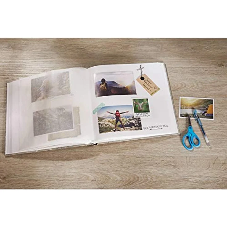 walther design MX-200-L Classicalbum Standard, Fotoalbum, blau, 30 x 30 cm – Bild 3