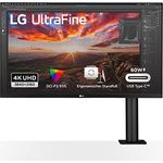 LG Electronics 32UN880P-B Ultrafine™ Ergo UHD 4K 32" (80cm), 3840 x 2160, Energy-efficient LED Backlight, DCI-P3 95%, HDR10 - Schwarz
