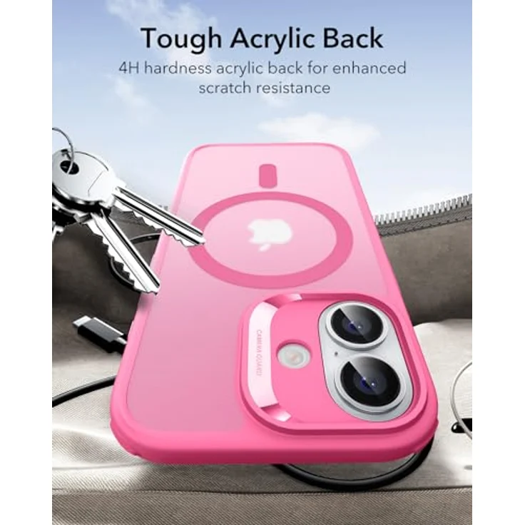 ESR Classic Hybrid HaloLock Case für iPhone 17, transparent, Kamerasteuerung, 3,3m Fallschutz, 1,5kg Magnetkraft – Bild 6