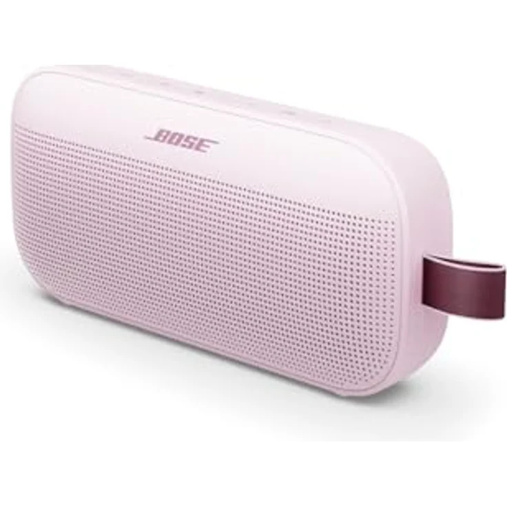 Bose SoundLink Flex (2. Gen.), tragbarer Bluetooth Lautsprecher, wasserdicht, mit naturgetreuem Klang und 12 Stunden Akkulaufzeit, Blütenrosa – Limited Edition – Bild 1