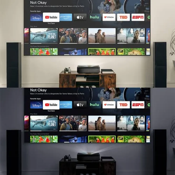 PHILIPS Screeneo U5 4K UHD Laser Projektor, Android TV, Dolby Atmos & Vision – Bild 5