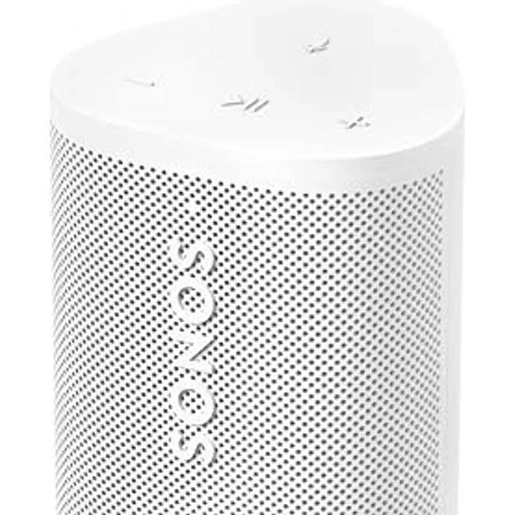 Sonos Roam 2 Extrem kompakter, mobiler WLAN Speaker - Wasserdicht - 10 Stunden Akkulaufzeit - Weiß – Bild 2