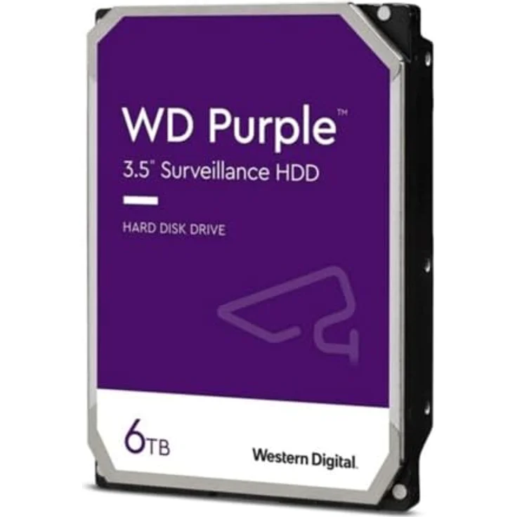 Western Digital WD63PURZ Interne Festplatte 3.5 Zoll 6000 GB SATA (WD63PURZ) – Bild 2