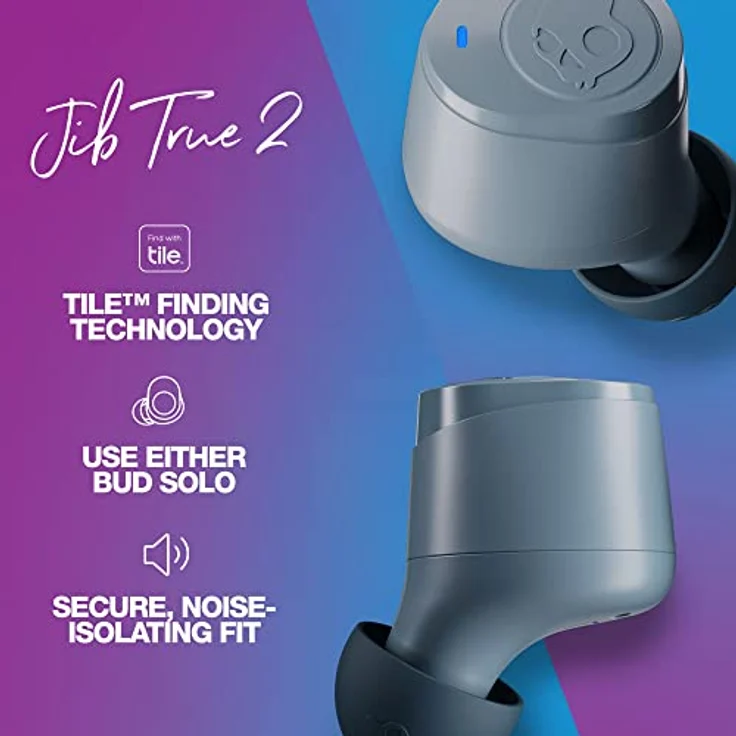 SKULLCANDY Jib True 2 - Wireless Earbuds Chill Grey – Bild 4