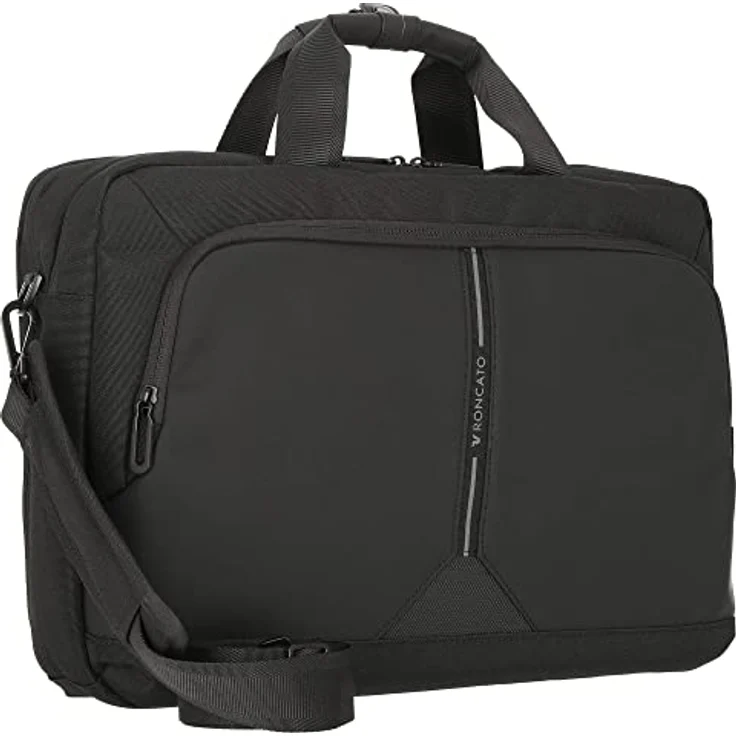 Roncato Clayton Aktentasche 44 cm Laptopfach (16.14"), Notebooktasche, Schwarz – Bild 5