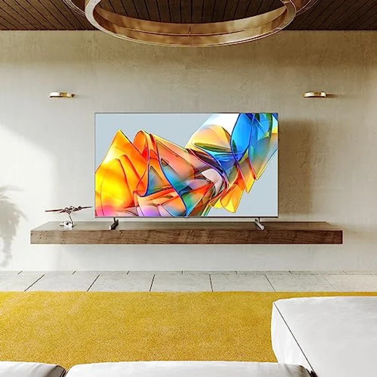 Hisense 65U6KQ 164 cm (65 Zoll) Fernseher 4K Mini LED ULED HDR Smart TV, Quantum Dot, 60Hz, HDMI 2.0, Game Mode Plus, Dolby Vision & Atmos, Bluetooth, Alexa Built-in, anthrazit [2023], Schwarz – Bild 4
