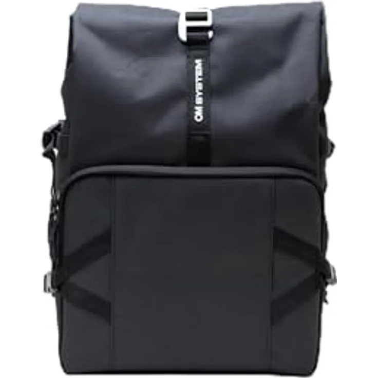 Olympus OM System Everyday Camera Backpack, vielseitiger Rucksack für OM-D-Systemkameras, herausnehmbares Kamerafach, schwarz