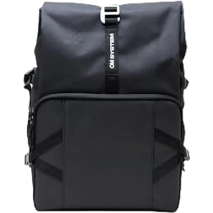 Olympus OM System Everyday Camera Backpack, vielseitiger Rucksack für OM-D-Systemkameras, herausnehmbares Kamerafach, schwarz – Bild 1