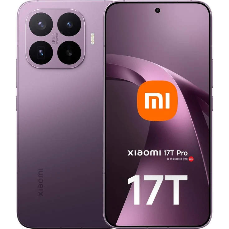 Xiaomi 17T Pro 5G Dual Sim 12GB RAM 512GB - Deep Violet (512 GB, Deep Violet, Violett, 6.83", Dual SIM, 5G), Smartphone, Violett – Bild 1