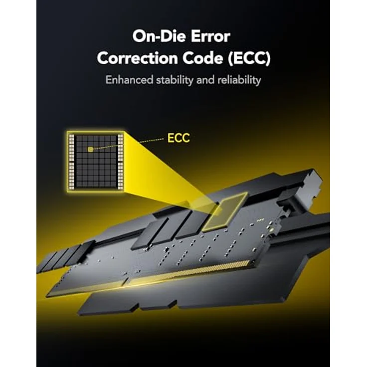 Lexar Thor OC DDR5 RAM 32 GB Kit (16 GB x 2) 6000 MHz, DRAM 288-Pin UDIMM Desktop-Speicher, Hochleistungs-Computerspeicher für XMP 3.0 & AMD Expo, CL32-38-38-96, 1.3 V (LD5U16G60C32LG-RGD) – Bild 5