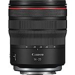 Canon Objektiv RF 14-35mm F4 L is USM Makroobjektiv (2,5 x Zoom, Nano USM AF, Ultra Weitwinkel, 5 Stufen Bildstabilisator, ASC, SuperSpectra, SWC Vergütung, Staub- und Spritzwasserschutz) schwarz