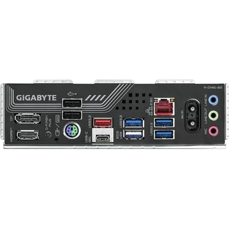 Gigabyte B850 Gaming X WIFI6E - Mainboard, AMD Ryzen 9000 Serie CPUs, 12+2+2 Phasen digitales VRM, bis zu 8200MHz DDR5 (OC), 1xPCIe 5.0 + 2xPCIe 4.0 M.2, 2.5G LAN, WiFi 6E, USB 3.2 Gen 2x2 – Bild 4
