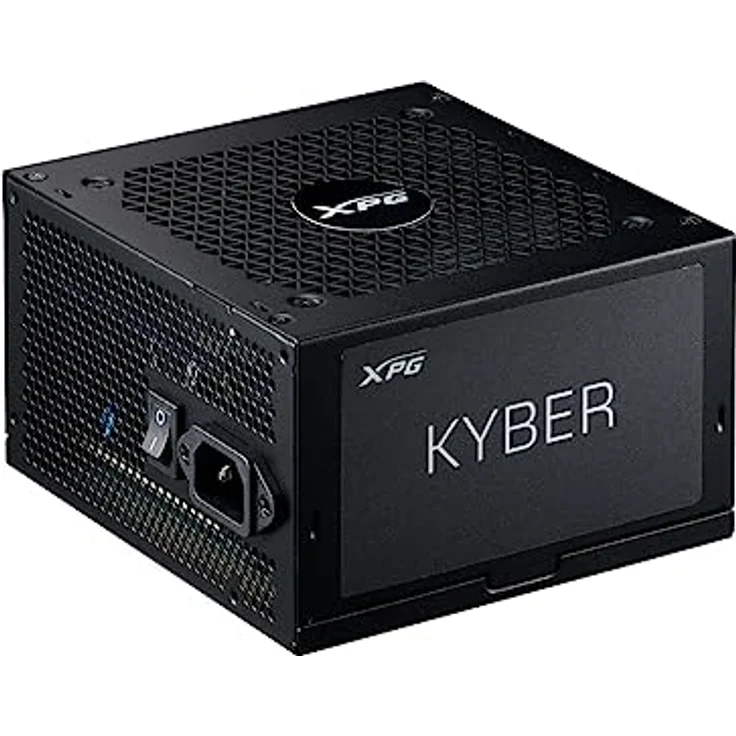 Adata XPG KYBER 650 W, ATX 3.0 Netzteil mit 80 PLUS Gold-Zertifizierung und intelligentem Lüfterkurvendesign, Schwarz – Bild 2