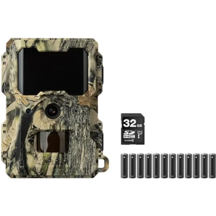 DÖRR Wildkamera Snapshot Mini 5.0 Pro - Überwachungskamera, 5MP, Full HD, Infrarotblitz 940nm - Ready to Use Set – Bild 1