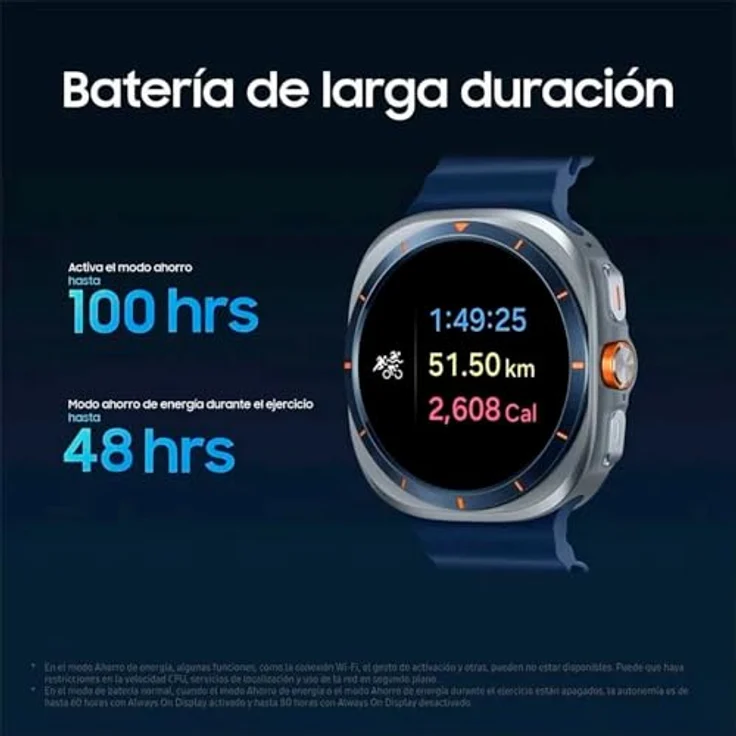 Samsung Galaxy Watch Ultra (2025) 47mm LTE, Titanium Silver mit 100 Stunden Akkulaufzeit und AI-Funktionen – Bild 5