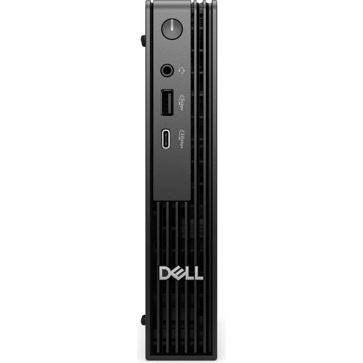 Dell Pro Micro QCM1255, Desktop-PC mit AMD Ryzen 5 8500GE, 16 GB RAM, 512 GB SSD, Schwarz, WLAN, Windows 11 Pro