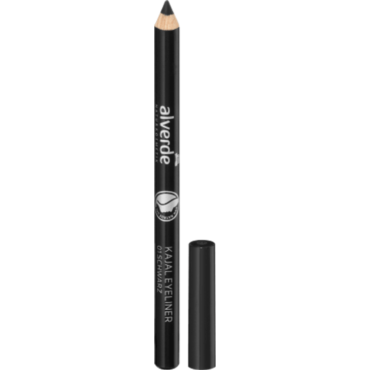 alverde NATURKOSMETIK Kajal 01 Schwarz, 1,1 g