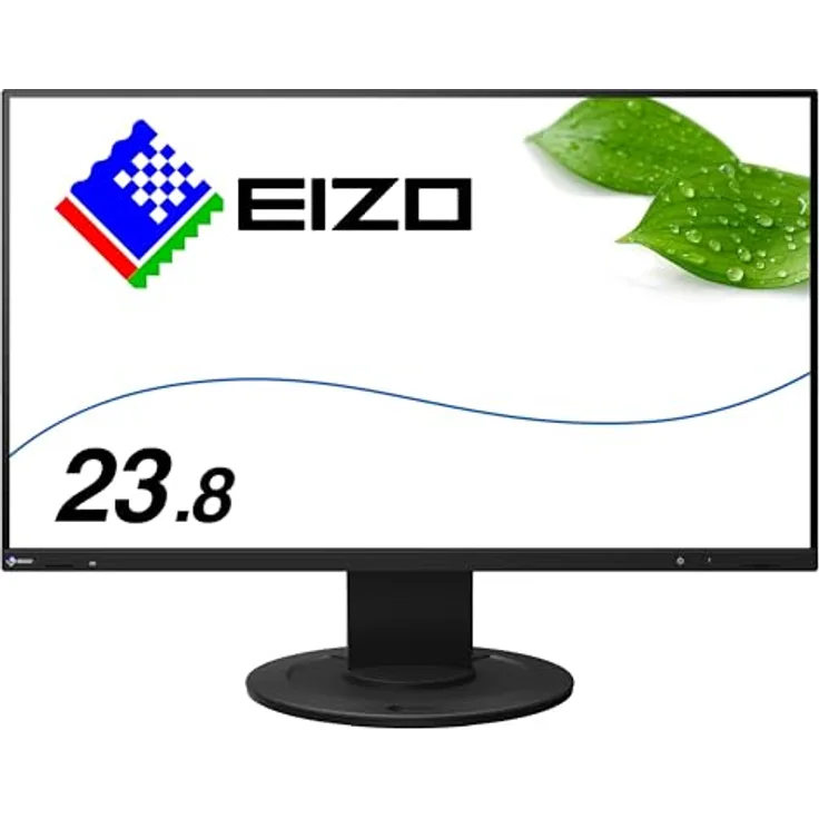 EIZO EV2400R FlexScan, 24" VA Monitor, 1920 x 1080 Full HD, 100Hz, 5ms, umweltfreundlich mit 50% Recyclinganteil