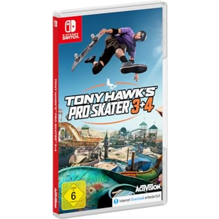 ACTIVISION BLIZZARD Tony Hawk's Pro Skater 3+4 Collector’s Edition - Nintendo Switch mit plattformübergreifendem Online-Multiplayer und Digital Deluxe Inhalt – Bild 4