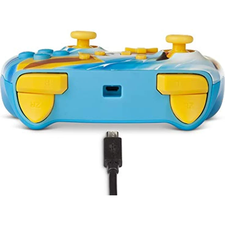 PowerA Enhanced Wired Controller - Pikachu Charge Blau, Gelb (1518806-01) (Switch) – Bild 6