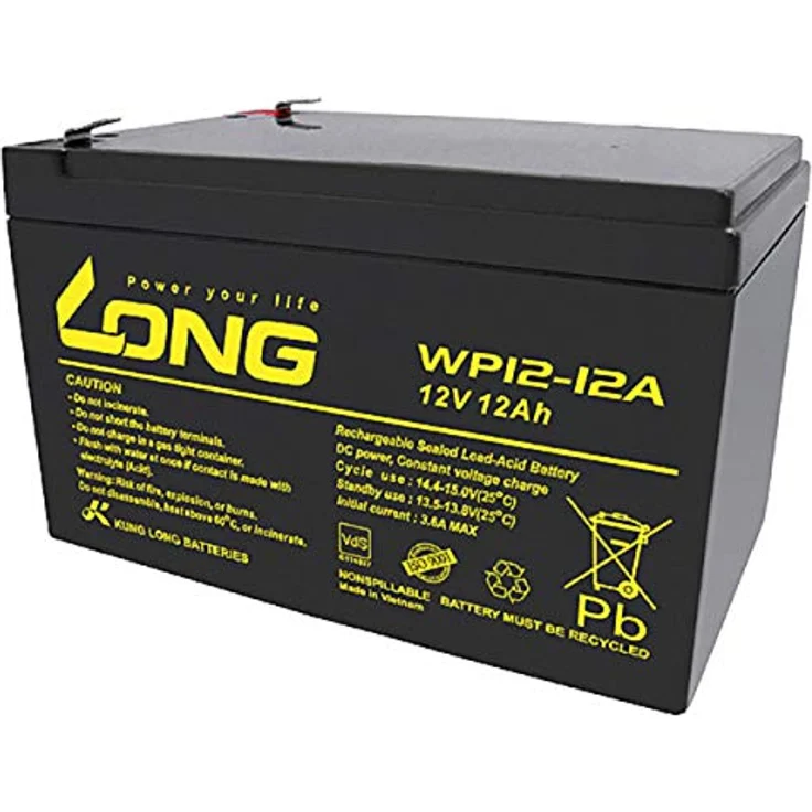 CSB Battery Akku-Set, Hochwertige Bleibatterie in Erstausrüsterqualität, 1 Stück – Bild 1