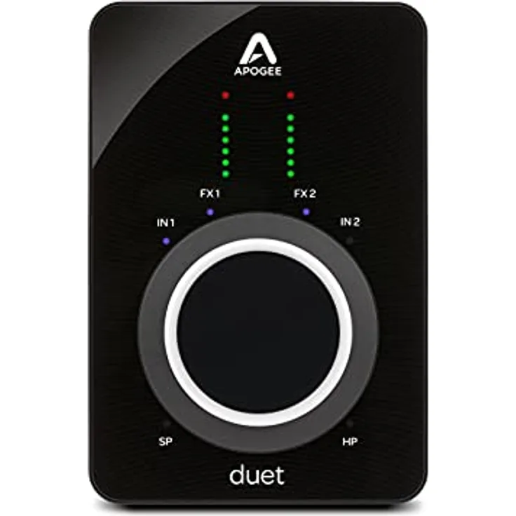 Apogee DUET 3 Konverter und Vorverstärker (2x4 USB-C Desktop Audiointerface, flexible Anschlüssen, 192kHz Audiointerface mit integriertem DSP)