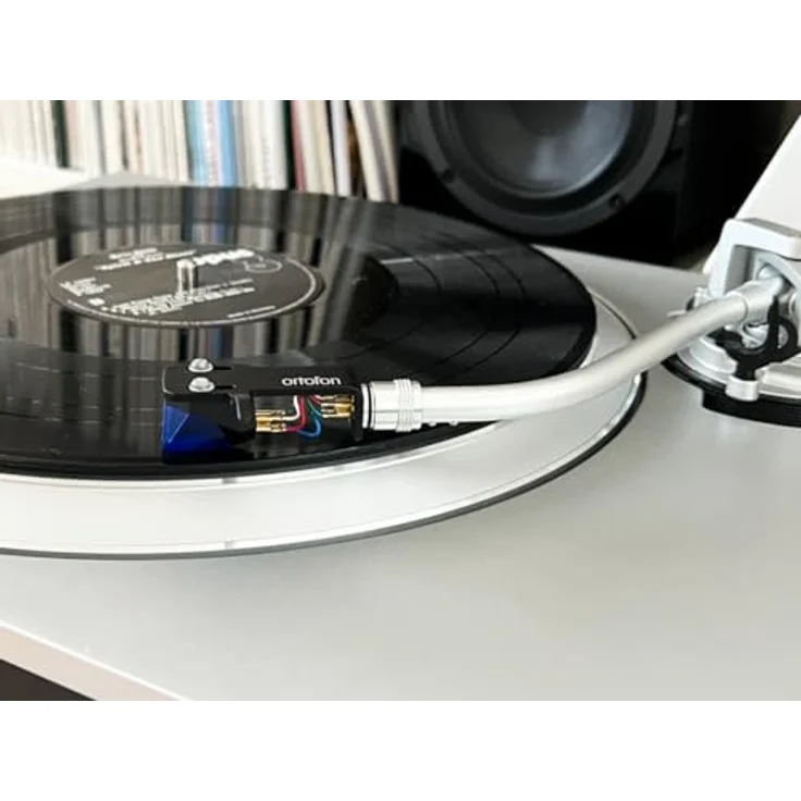 Ortofon 2M Blue, Moving Magnet Tonabnehmer System mit SH-4 Headshell, blau, 5,5 mV Ausgangsspannung, elliptischer Nadelschliff – Bild 7