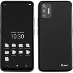 Punkt. MC02 5G Secure Phone, Smartphone mit Apostrophy OS, Integriertes VPN, Datenschutz und Digitale Sicherheit, 128 GB Speicher, 6 GB RAM, Dual SIM, Unlocked - Schwarz