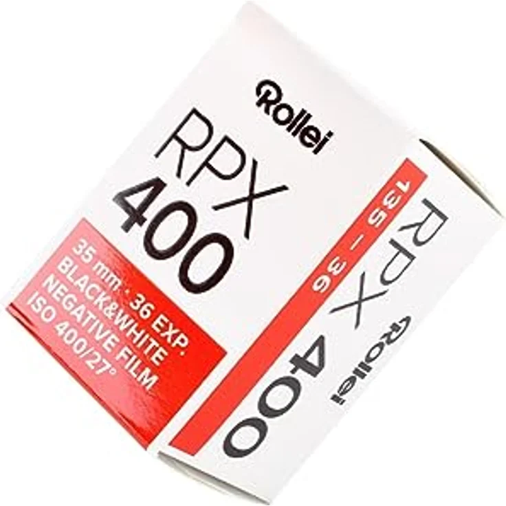 Rollei RPX 400 Schwarzweiß-Negativfilm | 35 mm | 36 Aufnahmen | ISO 25/100/400, ideal für Aufnahmen bei schlechten Lichtverhältnissen – Bild 2