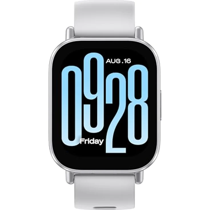 Xiaomi Redmi Watch 5 Active Smartwatch, 2.0" LCD Display, 18 Tage Akku, 140+ Sportmodi, Herzfrequenz- und SpO₂-Tracking, 5ATM Wasserdicht, Bluetooth-Anrufe, Fitness-Tracker, Schlafüberwachung - Silber – Bild 3
