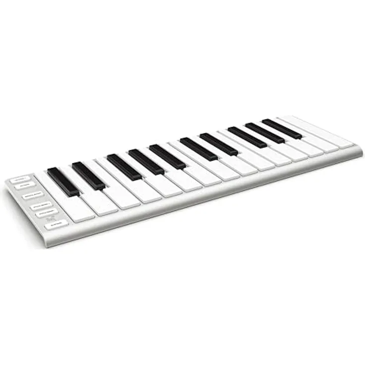 ESI Xkey 25 AIR, Midi-Controller mit USB-C, vollwertigen Tasten und polyphonem Aftertouch, schwarz