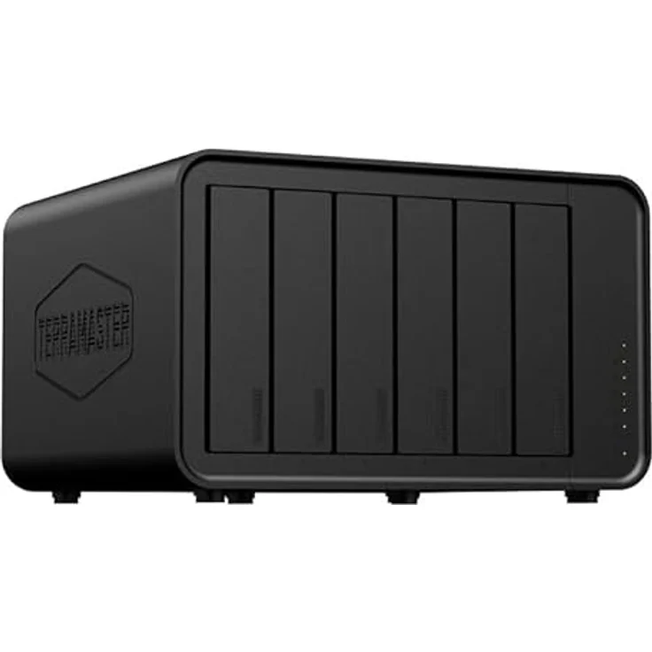 TerraMaster F6-424MAX, 6-Bay NAS mit Intel® Core™ i5 10-Core-CPU, 4,4 GHz, 132 TB Speicherkapazität, RAID-Unterstützung, DDR5 Diskles – Bild 3