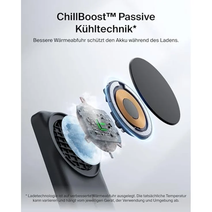Belkin UltraCharge 2-in-1 Ladestation für Apple Watch und iPhone, 25W, Qi2, MagSafe-kompatibel, faltbar mit 45-W-Adapter – Schwarz – Bild 3