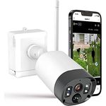 Weber Protect Apollo 2 Überwachungskamera, 2K Video, Akku, Nachtsicht, Bewegungserkennung, IP66 Wetterfest