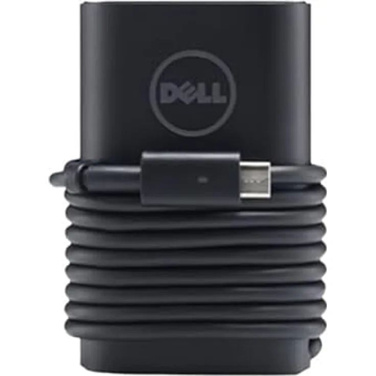 Dell USB-C 90 W AC Adapter, externes Notebook-Netzteil mit 1 Meter Kabel, Schwarz