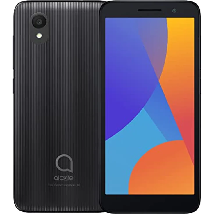 Alcatel 1 (2021) - Smartphone 16GB, 1GB RAM, Dual SIM, Volcano Black – Bild 1