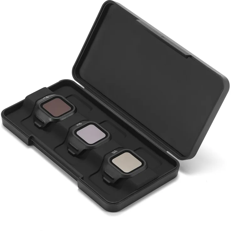 DJI Mini 5 Pro ND Filters Set (ND8/32/128), Drohnenfilter für verschiedene Lichtverhältnisse, Schwarz
