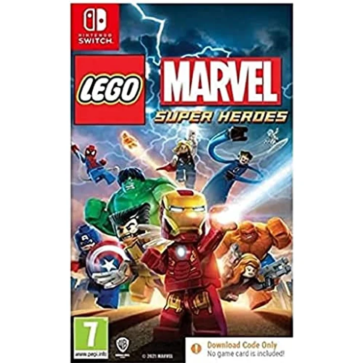 Lego Marvel Super Heroes (Code in a Box) Switch – Bild 1