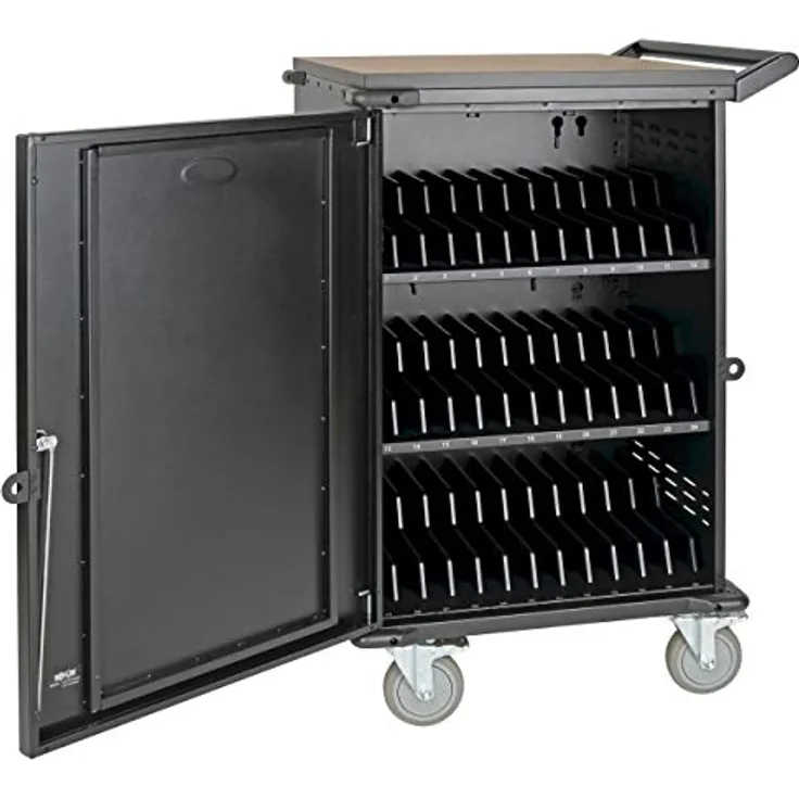 Tripp Lite CSCXS36AC Ladestationswagen für bis zu 36 Geräte, 230V - 3 m Kabel
