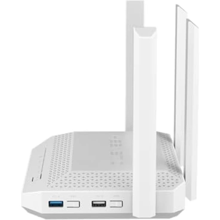 Keenetic Hero AX3000, Mesh-Wi-Fi-6-Multi-Gigabit-Router mit 4-Port-Gigabit- und 1-Port-2,5-Gigabit-Smart-Switch, SFP-Combo-Port, USB 2.0 und USB 3.0 Ports – Bild 5